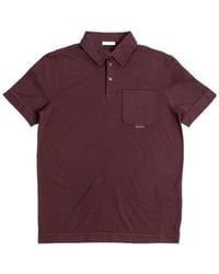 Moncler - Logo Patch Short-Sleeved Polo Shirt - Lyst