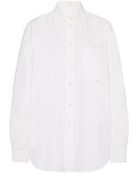 The Row - Gavina Button-Up Shirt - Lyst