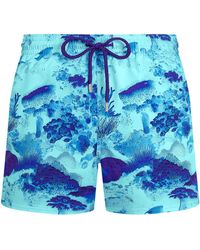Vilebrequin - Moorise Printed Swim Shorts - Lyst