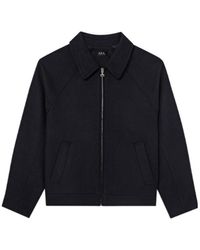 A.P.C. - Zip-Up Chase Jacket - Lyst