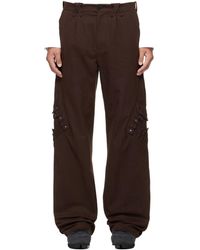 Kiko Kostadinov - Estike Rivet-Detail Pants - Lyst