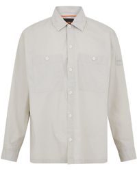 BOSS - Light Casual Shirt-Style Jacket - Lyst