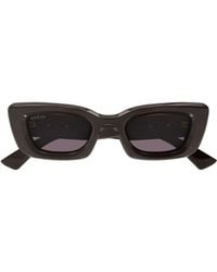 Gucci - Eyewear Rectangle-Frame Sunglasses - Lyst