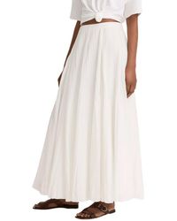 Vince - Crinkled Maxi Skirt - Lyst