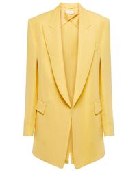 Sportmax - Oversized Concealed Fastened Blazer - Lyst