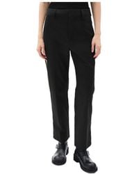 Ann Demeulemeester - Fera Straight-Leg Trousers - Lyst