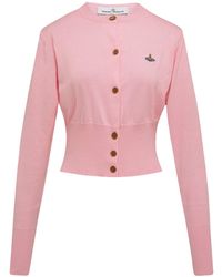 Vivienne Westwood - Bea Knit Cropped Cardigan - Lyst