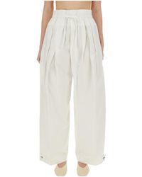 Jil Sander - Elasticated Waistband Pleated Trousers - Lyst