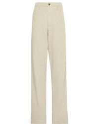 JW Anderson - Jw Anderson Button Detailed Straight Leg Trousers - Lyst