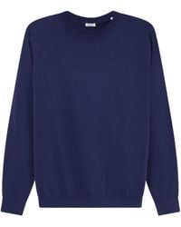 Aspesi - Crew-Neck Blended Knit Sweater - Lyst