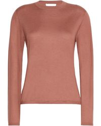 Max Mara - Cashmere Yarn Crew-Neck Sweater - Lyst