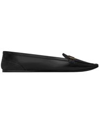 Saint Laurent - Poppy Square-Toe Ballerina Shoes - Lyst