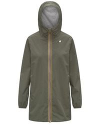 K-Way - Sophie Zip-Up Coat - Lyst