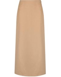 By Malene Birger - High Waist Midi Skirt - Lyst