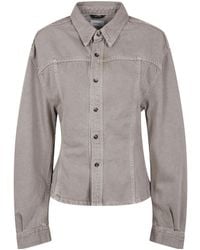 Haikure - Button-Detailed Cotton Shirt - Lyst