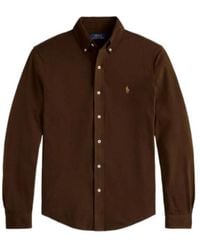 Polo Ralph Lauren - Logo-Detail Long-Sleeve Shirt - Lyst