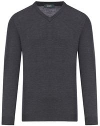 Zanone - Fine-Knit Jumper - Lyst