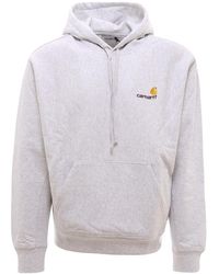Carhartt - Hooded American Script Sweatshirt - Lyst