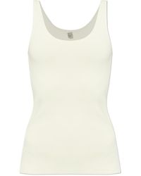TOTEME - Totême Sleeveless Knitted Tank Top - Lyst