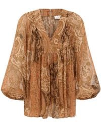 Zimmermann - Carousel Batwing Top - Lyst
