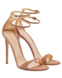 Gianvito Rossi - Versatile Minimalist Thin-Strap High Heel Sandals - Lyst