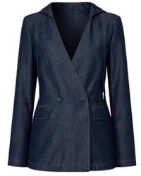 Twinset - Chambray Blazer - Lyst