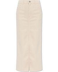Isabel Marant - 'Faharia' Denim Skirt - Lyst