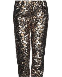 Dolce & Gabbana - Two-Tone Knit Pants - Lyst
