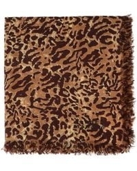 Isabel Marant - Leopard-Print Wool And Cashmere-Blend Scarf - Lyst