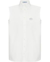 Prada - Oxford Shirt - Lyst
