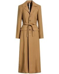 MM6 by Maison Margiela - Wool Long-Sleeve Coat - Lyst