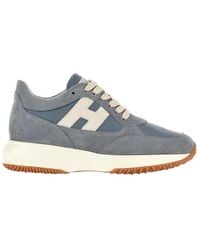Hogan - Interactive Lace-Up Sneakers - Lyst