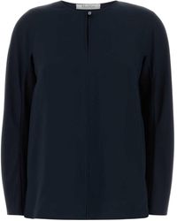Max Mara - Mitico Crewneck Long-Sleeved Blouse - Lyst