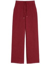 Max Mara - Studio Pelota Drawstring Trousers - Lyst