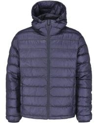 Aspesi - Hooded Quilted Down Jacket - Lyst
