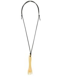 Lemaire - Gua Sha Fork Necklace - Lyst