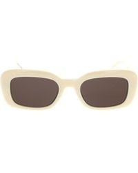 Saint Laurent - Eyewear Rectangle Frame Sunglasses - Lyst