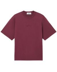 Stone Island - Regular-Fit Short-Sleeve T-Shirt With Logo Embroidery - Lyst
