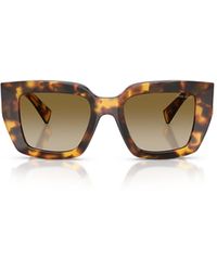 Miu Miu - Eyewear Square Frame Sunglasses - Lyst