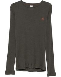 RANRA - Wool Blend Long-Sleeved Knit Sweater - Lyst