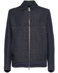 Moncler - Ormoy Cotton Denim Down Jacket - Lyst