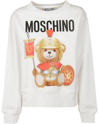 Moschino - Teddy Bear Printed Sweater - Lyst