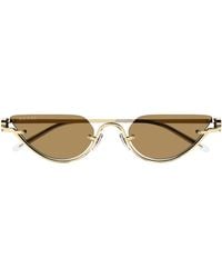 Gucci - Eyewear Cat Eye Frame Sunglasses - Lyst