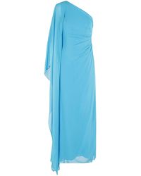 Max Mara - Studio Gathered One-Shoulder Dress - Lyst
