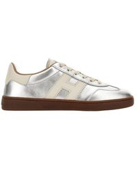 Hogan - Cool Metallic Effect Sneakers - Lyst