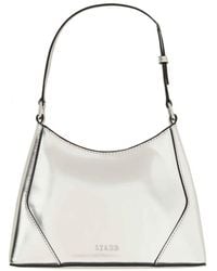 STAUD - Linda Metallic Zipped Shoulder Bag - Lyst
