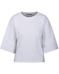 DARKPARK - Short-Sleeved Flowy T-Shirt - Lyst