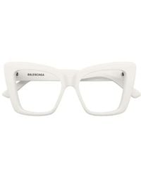 Balenciaga - Eyewear Butterfly Frame Glasses - Lyst