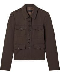 Nili Lotan - Jamison Wool-Twill Jacket - Lyst