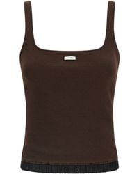 Entire studios - Lounge Ribbed Tank Top - Lyst